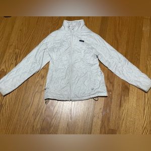 Patagonia Girls White Nano Puff Jacket